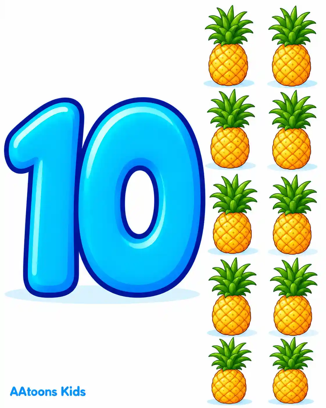 Learn Numbers 1 to 10 for Kids | Counting for Kids - Media 10
