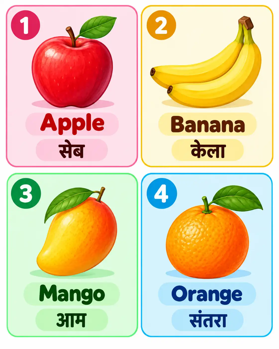Types of Fruits for Kids | Learn About Different Fruits - Media 1