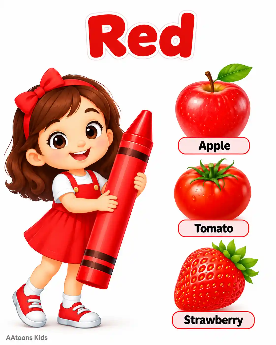 Colours Name for Kids I Different Colours Names in English - Media 1
