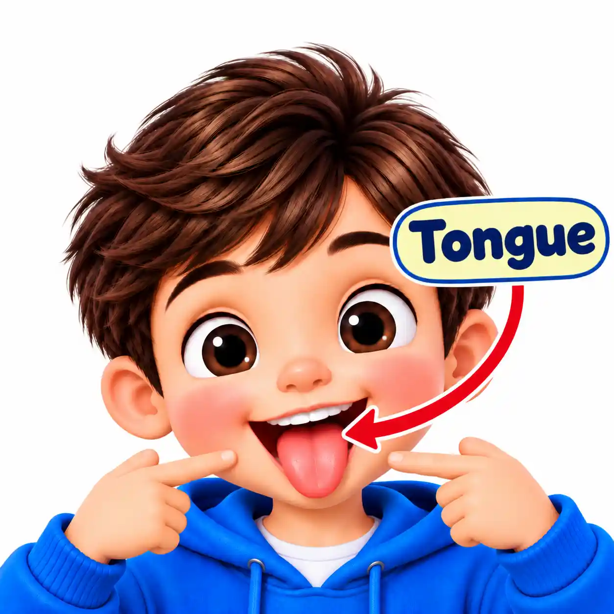 Body Parts Names in English | Learn Human Body Parts with Pictures - Media 22