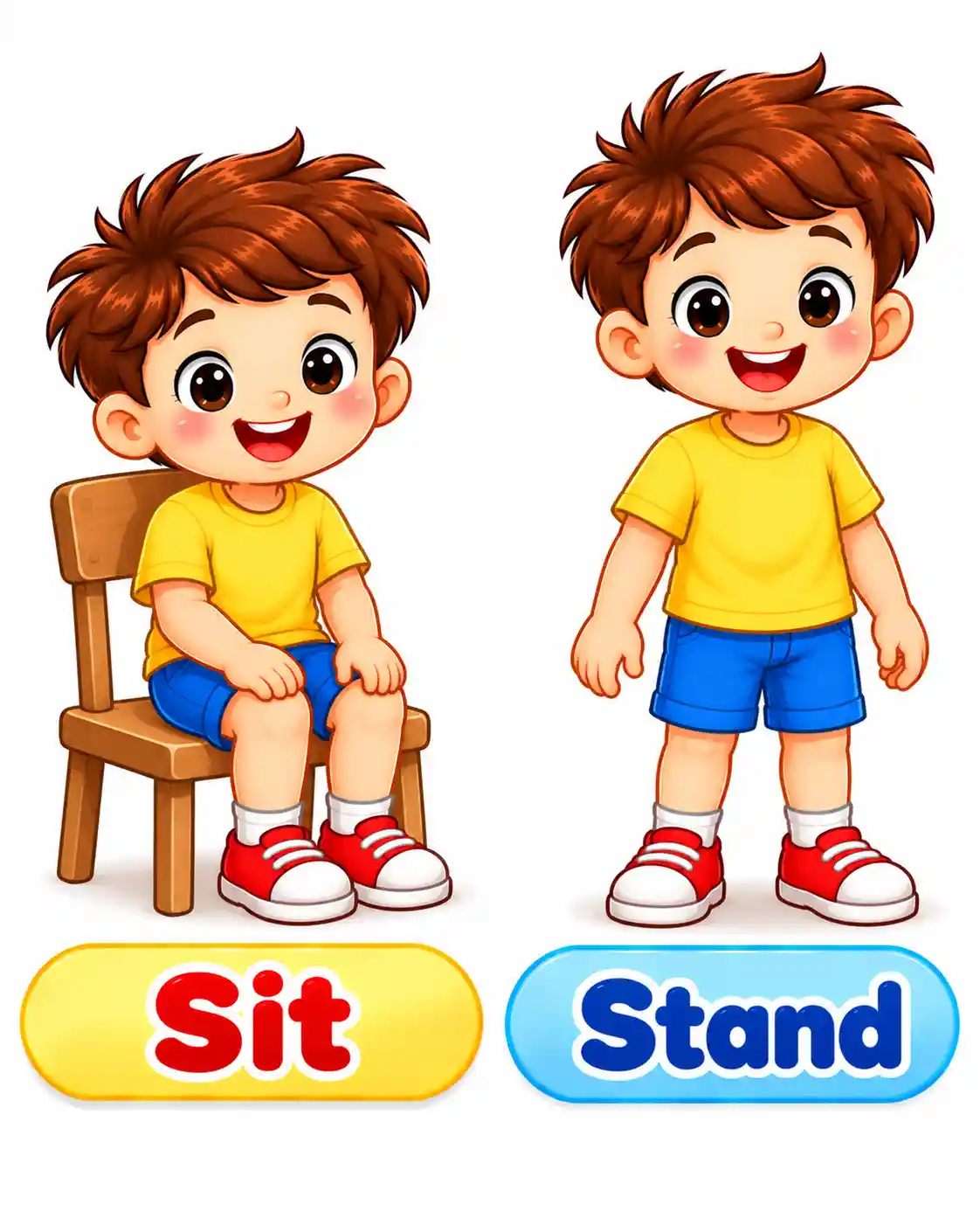 Opposite Words in English with Pictures for Kids - Media 5