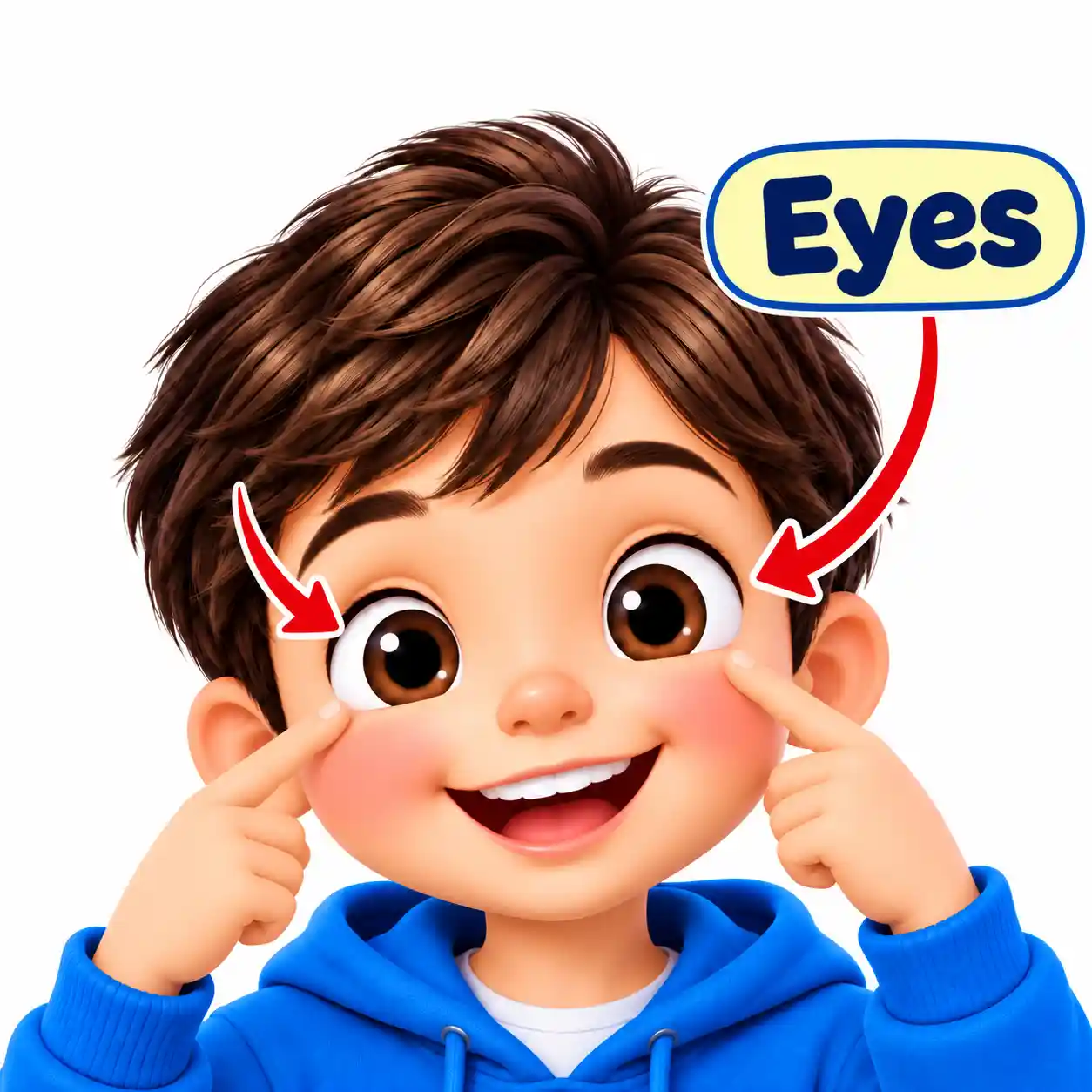 Body Parts Names in English | Learn Human Body Parts with Pictures - Media 5