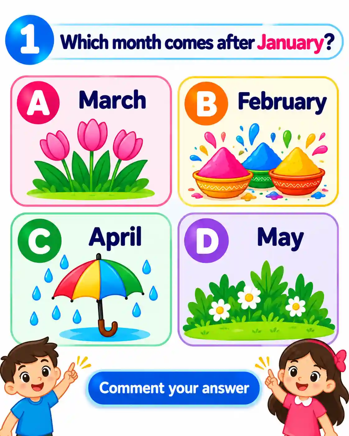 Months of the Year for Kids | Learn All 12 Months Easily - Media 2