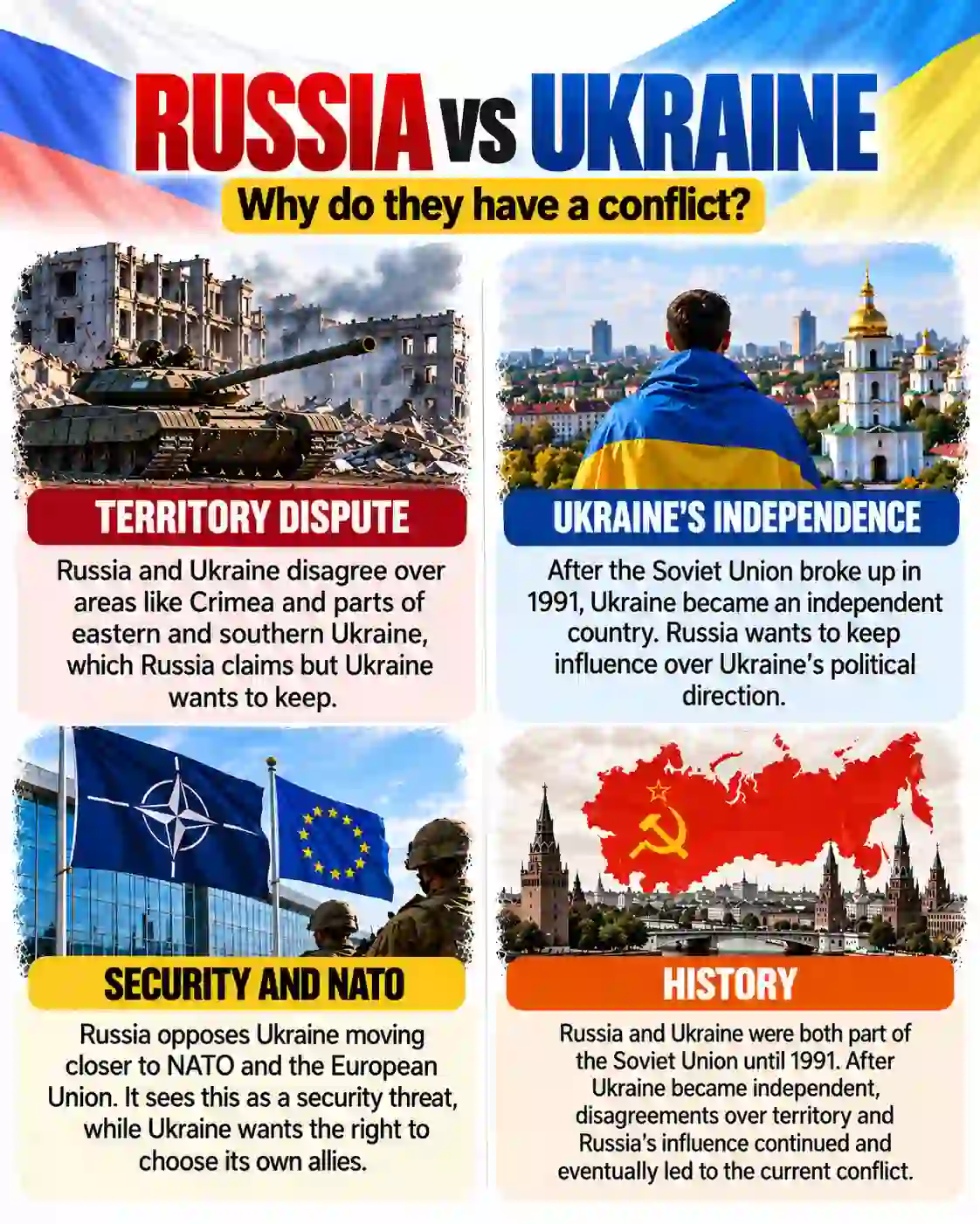 4 Major World Conflicts Explained | Global Tensions - Media 2