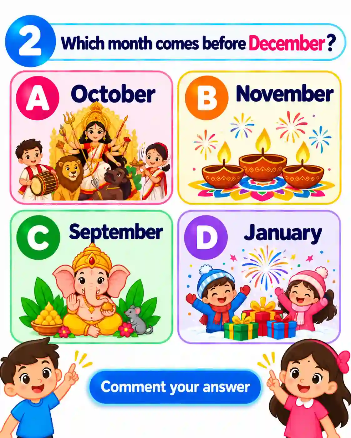 Months of the Year for Kids | Learn All 12 Months Easily - Media 3