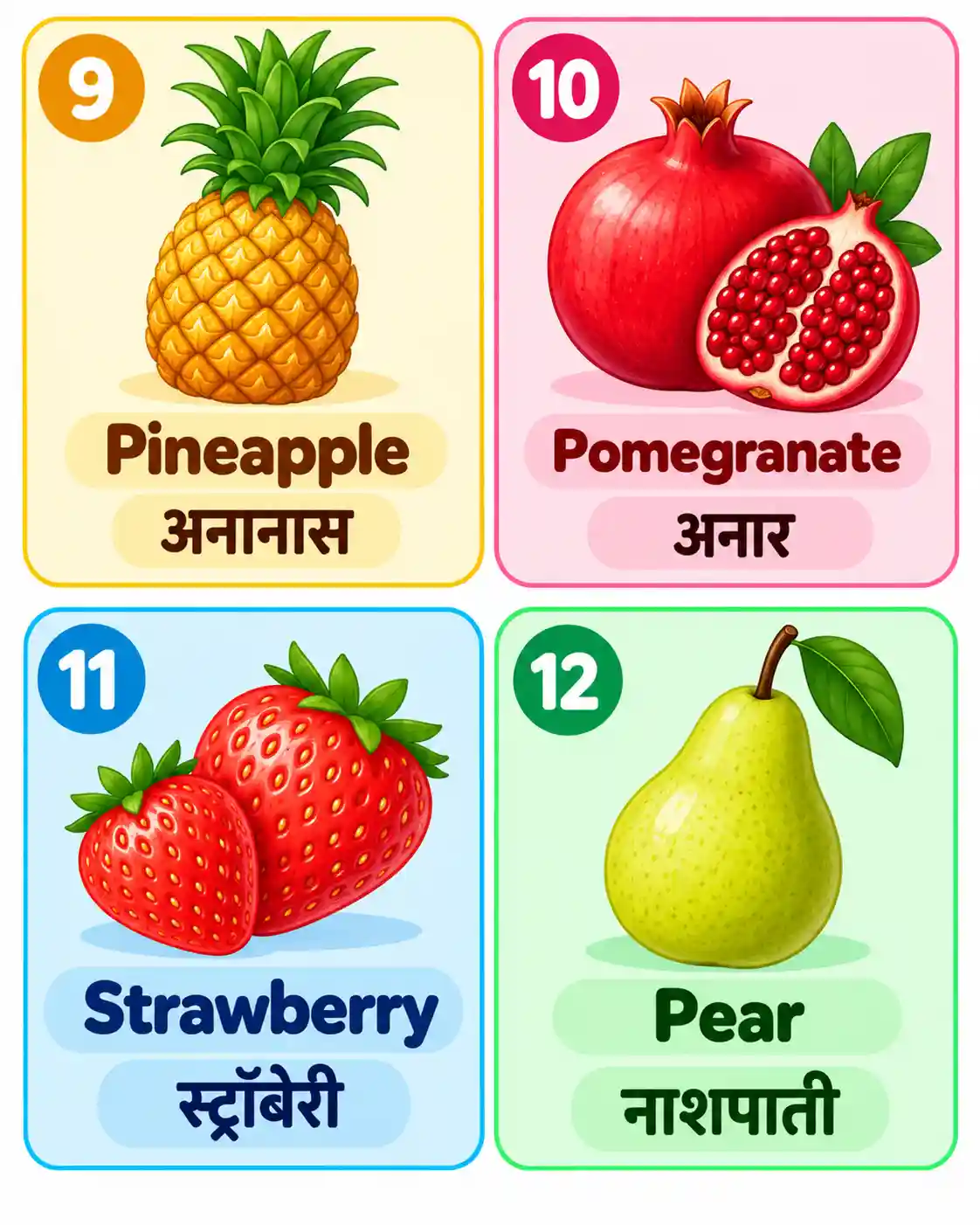 Types of Fruits for Kids | Learn About Different Fruits - Media 3