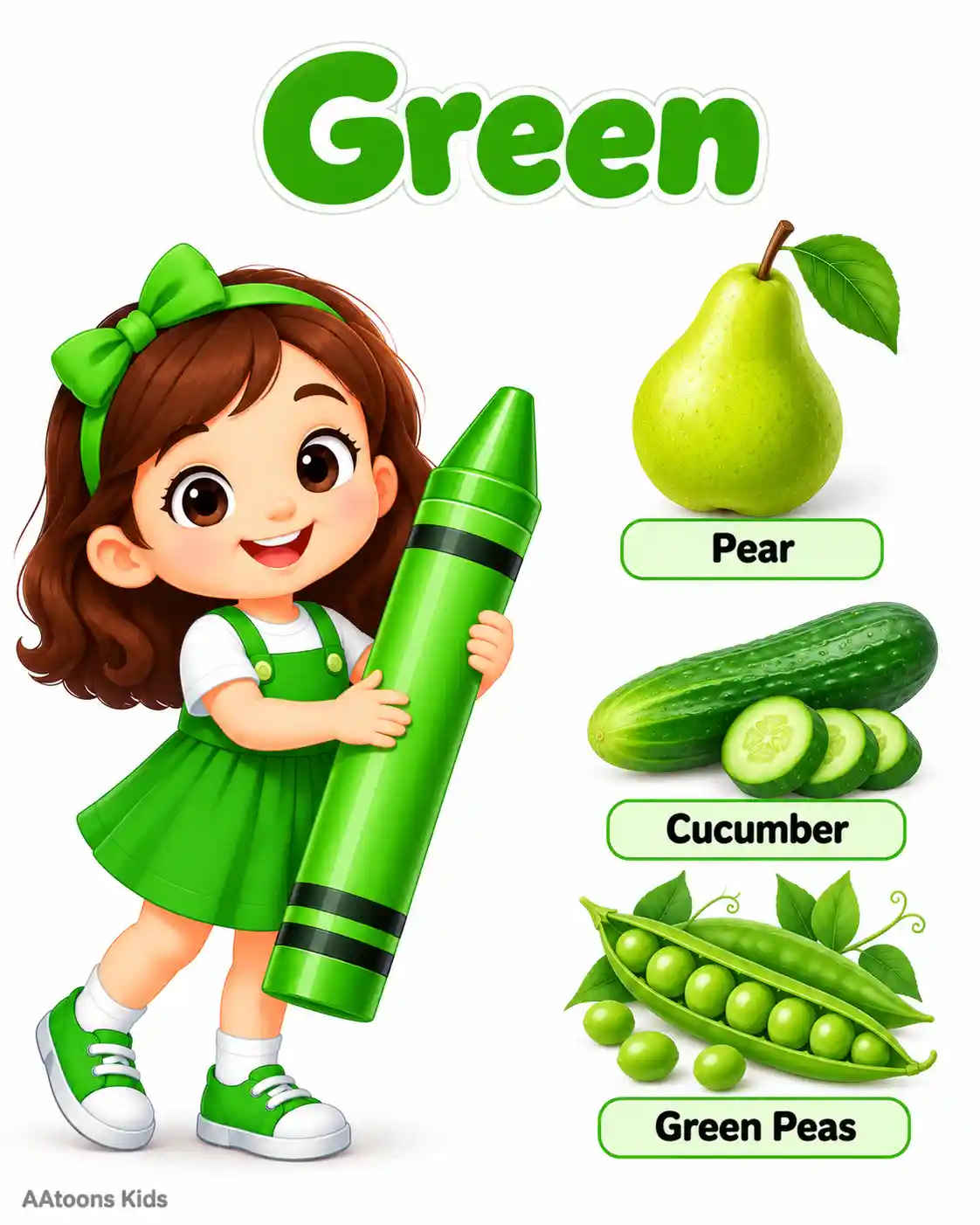 Colours Name for Kids I Different Colours Names in English - Media 3