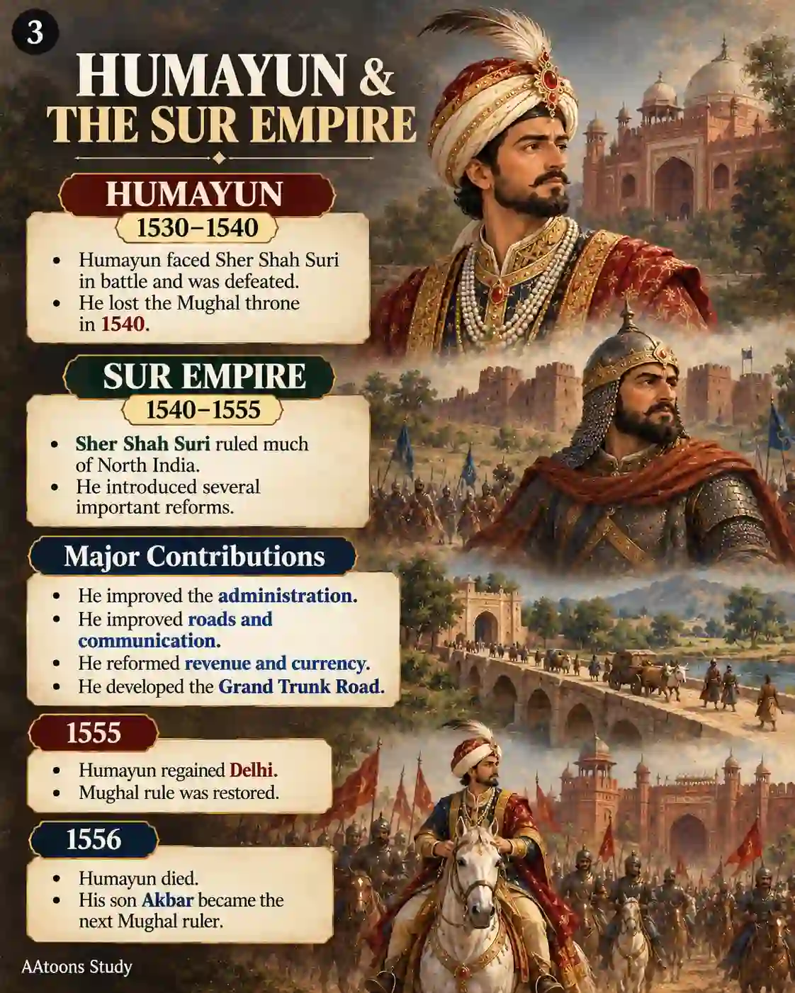 Mughal Empire: From Babur to Bahadur Shah Zafar I The Mughal Empire History - Media 3