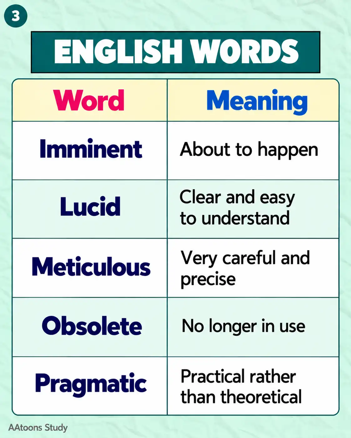 Vocabulary Word - Media 3