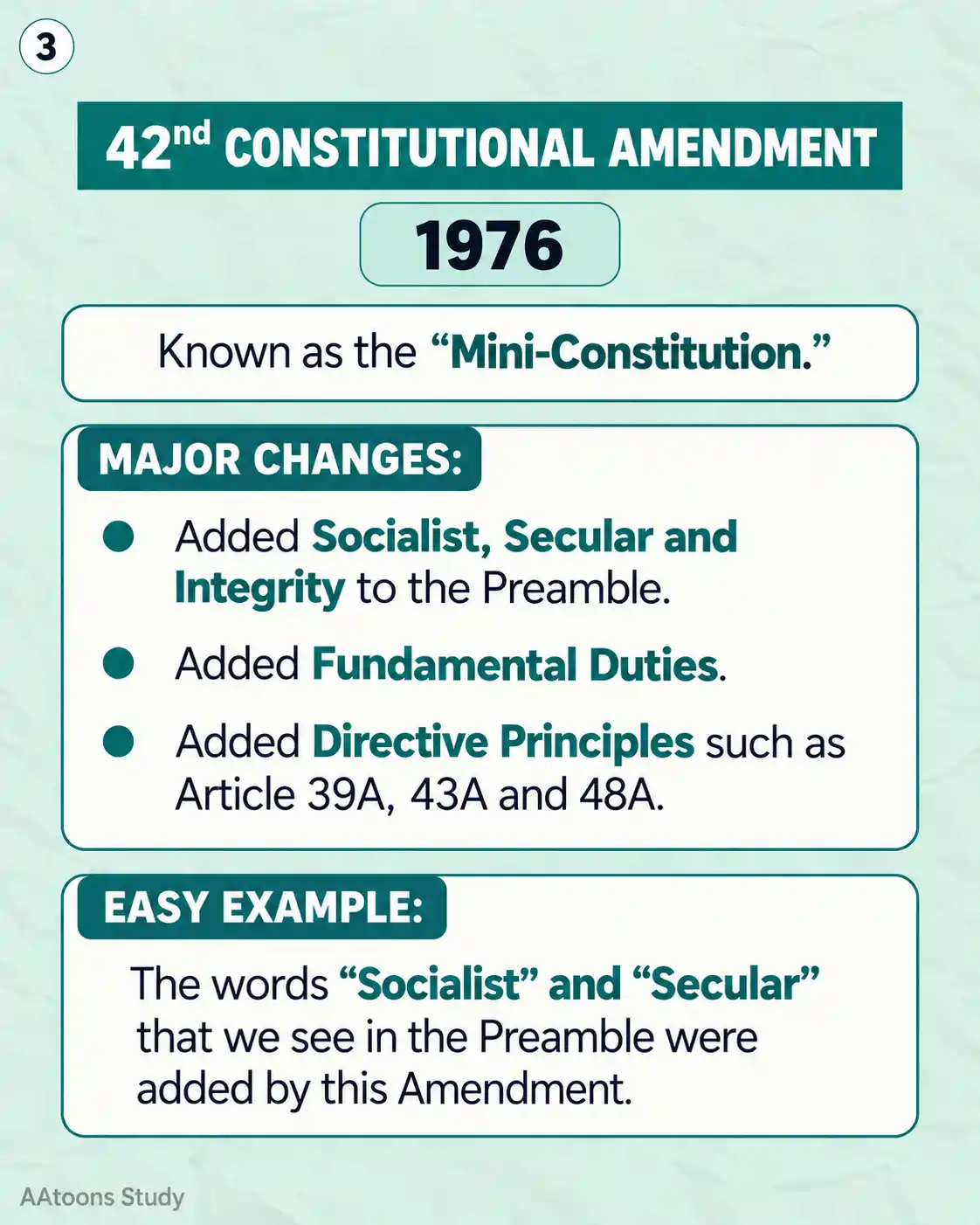 Important Constitutional Amendments of India - Media 3