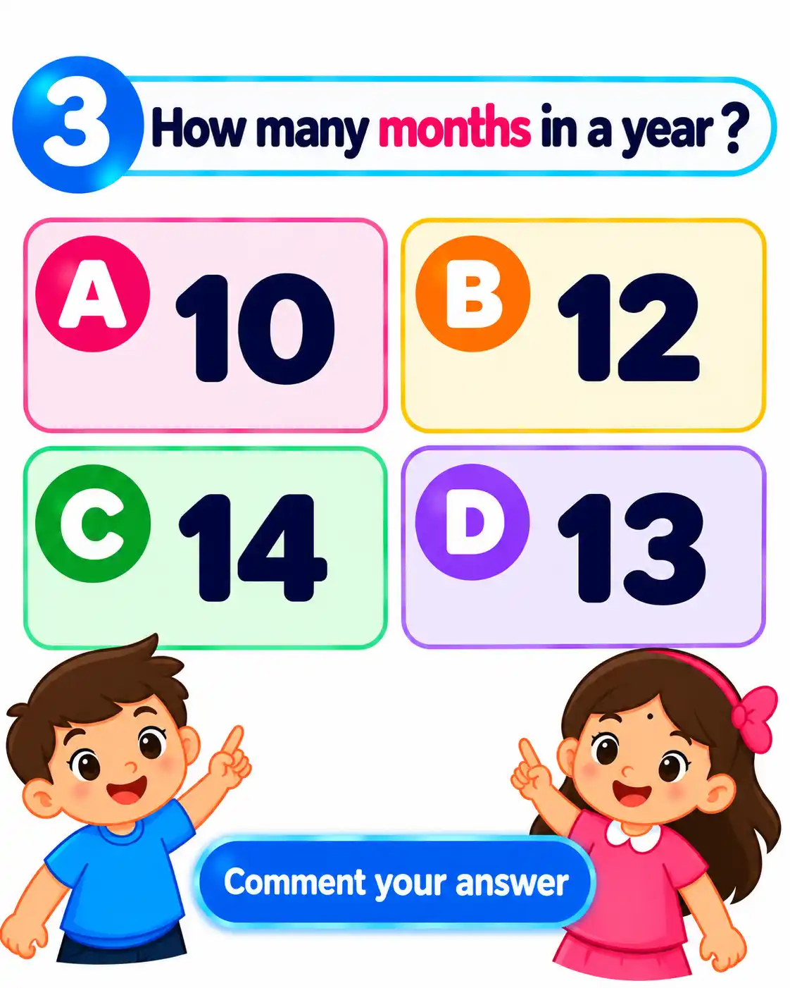 Months of the Year for Kids | Learn All 12 Months Easily - Media 4