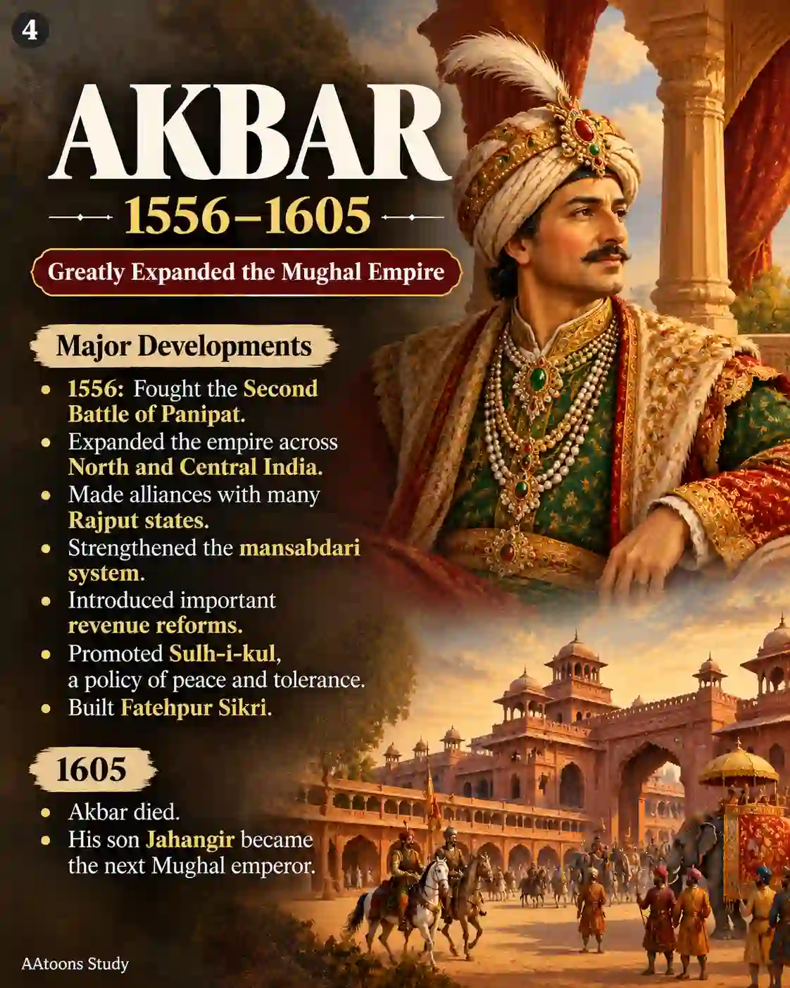 Mughal Empire: From Babur to Bahadur Shah Zafar I The Mughal Empire History - Media 4