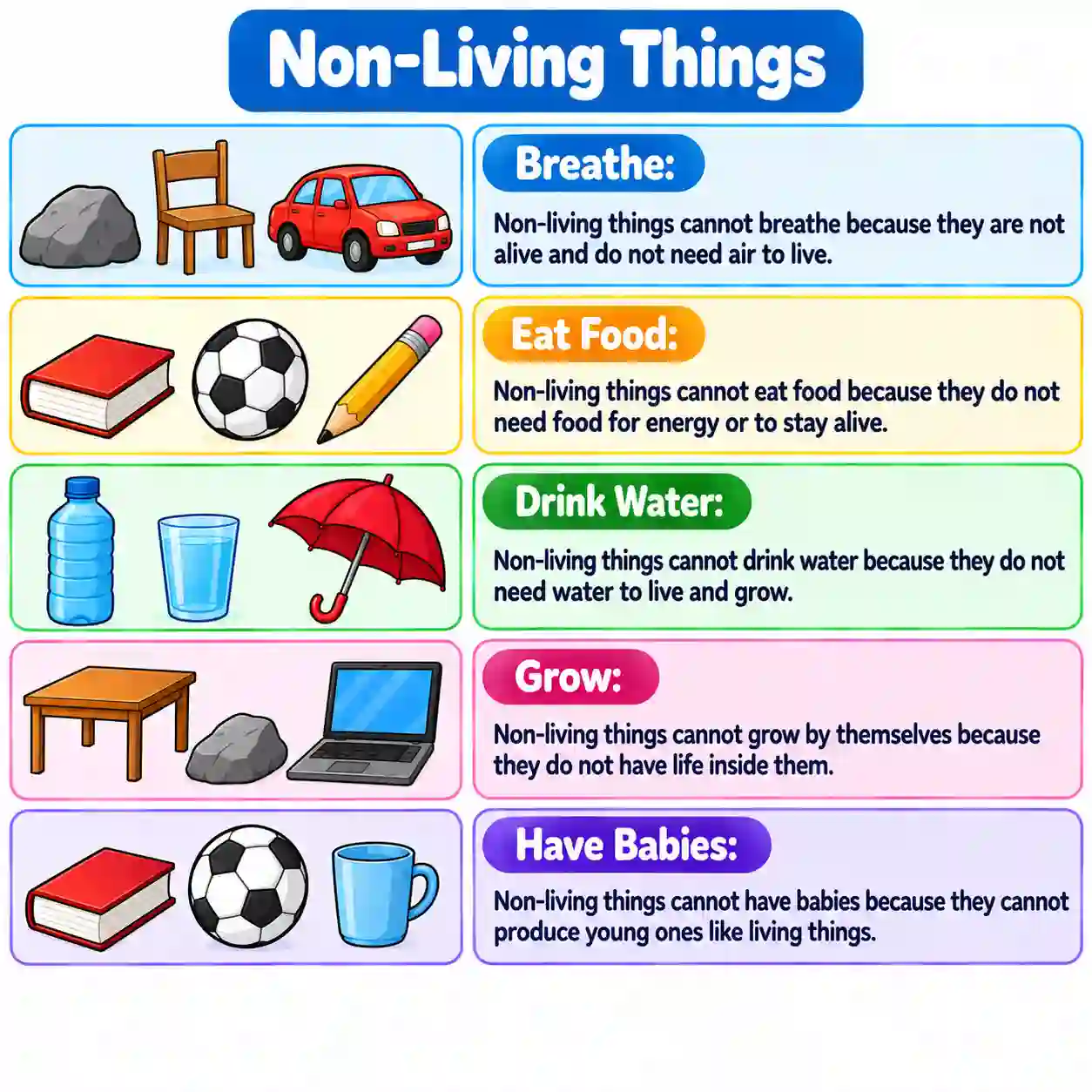 Living and Non-Living Things | Simple Science Guide for Kids - Media 5