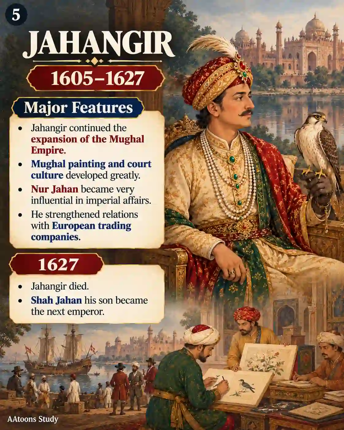 Mughal Empire: From Babur to Bahadur Shah Zafar I The Mughal Empire History - Media 5