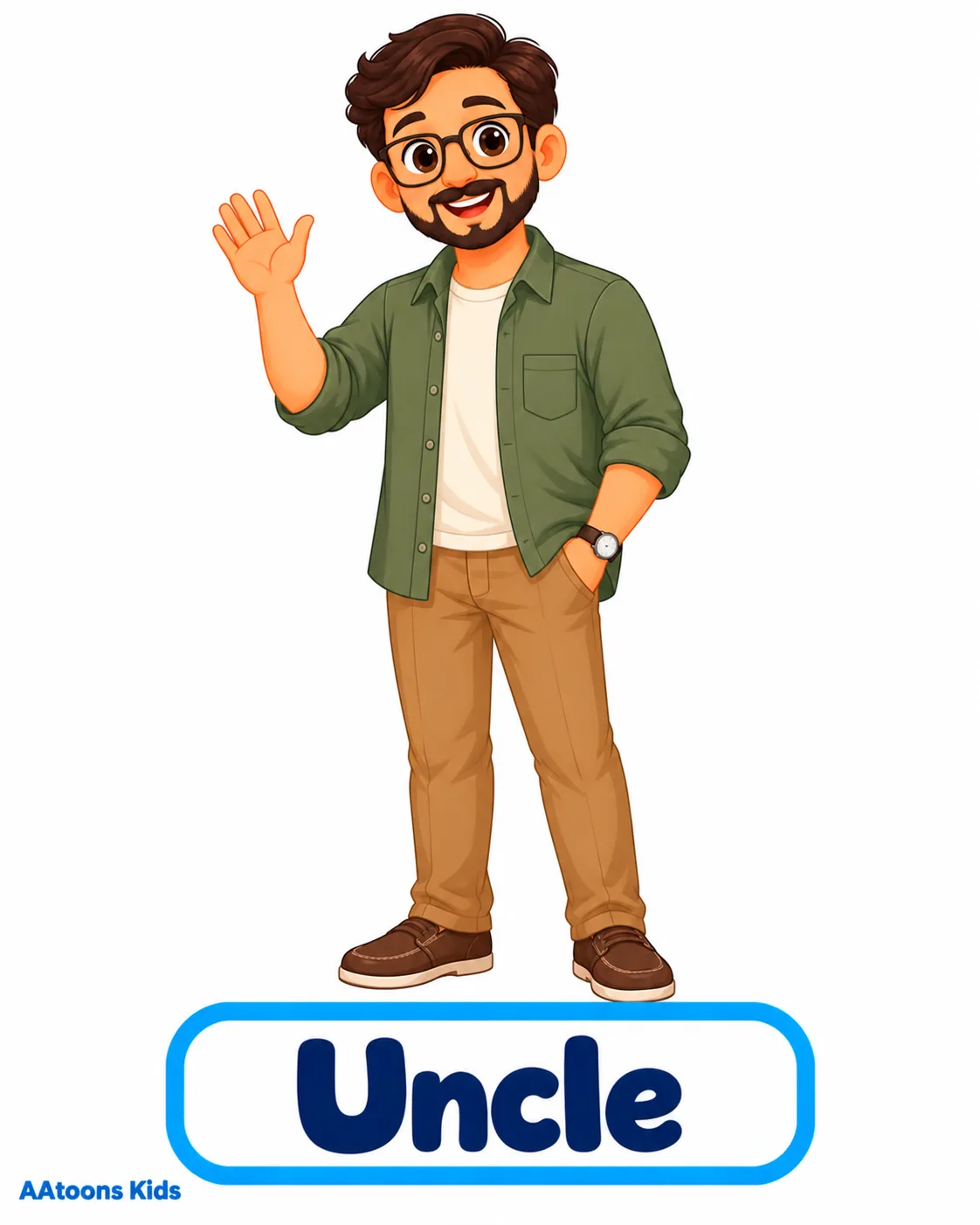 Family Members Name in English I Learn Relationships - Media 7