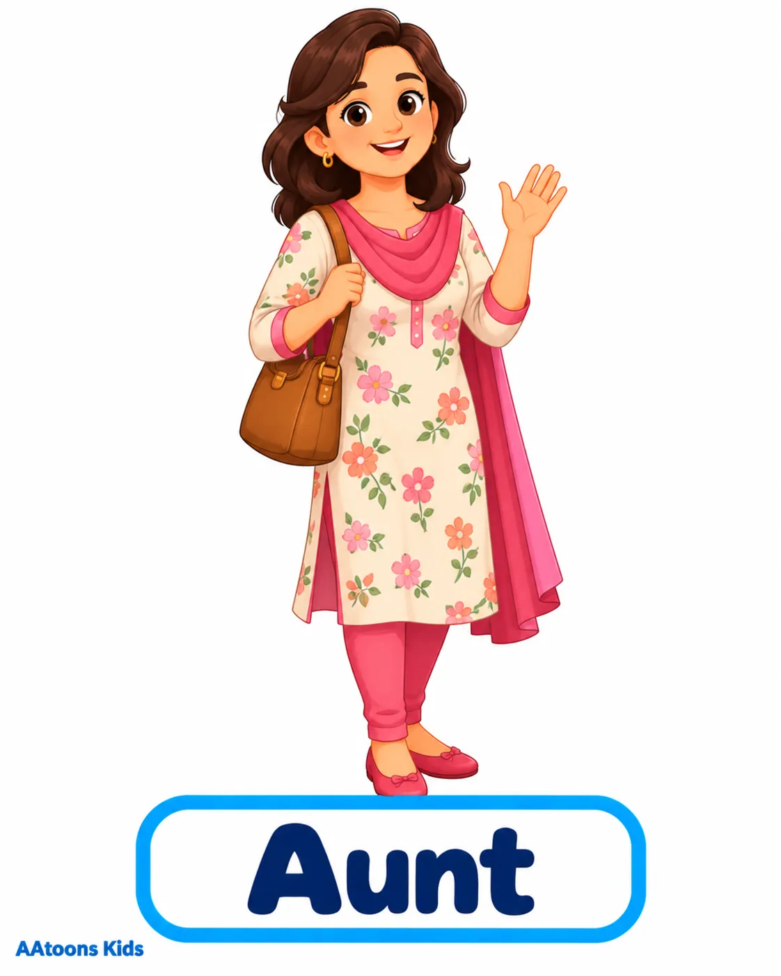 Family Members Name in English I Learn Relationships - Media 8