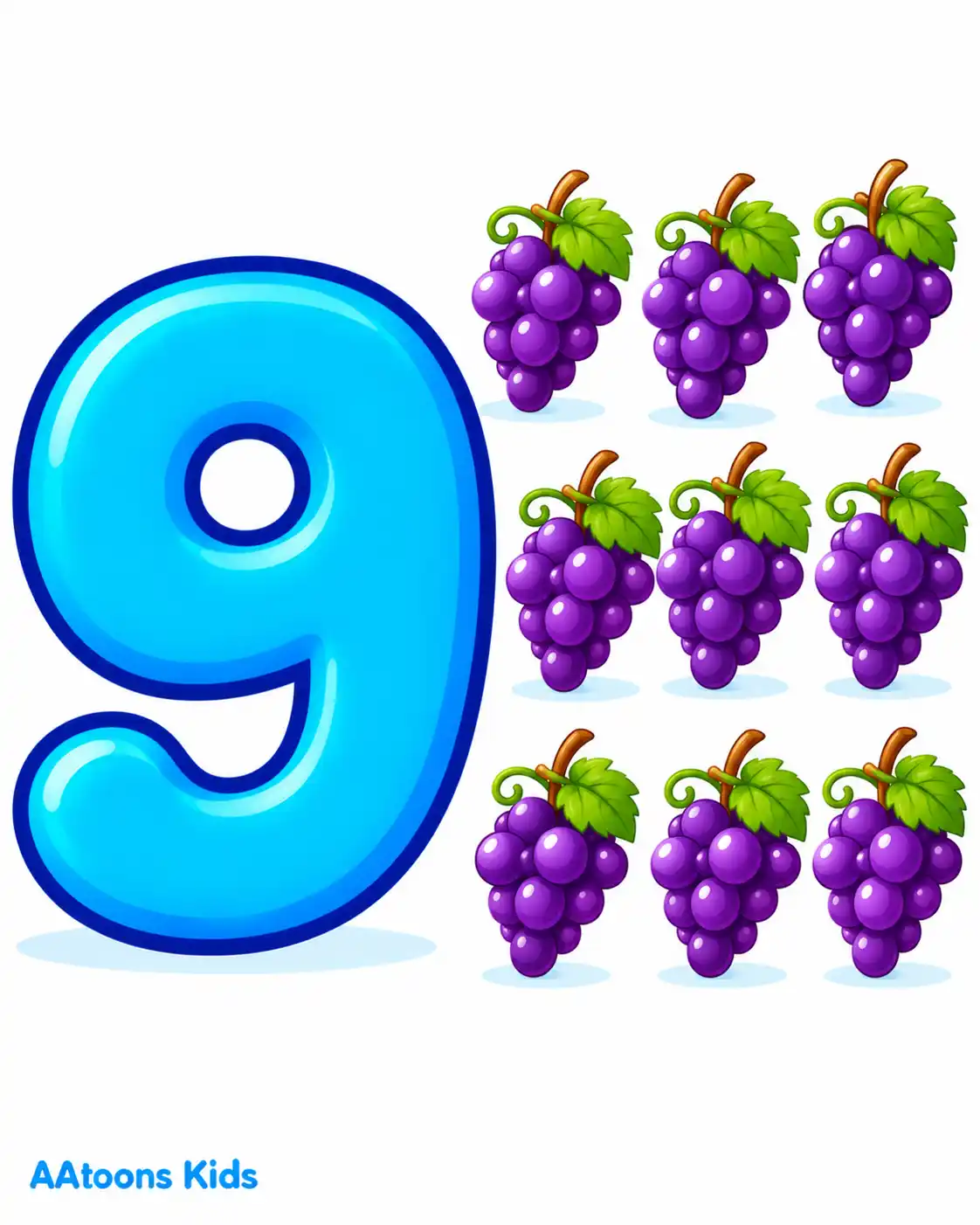 Learn Numbers 1 to 10 for Kids | Counting for Kids - Media 9